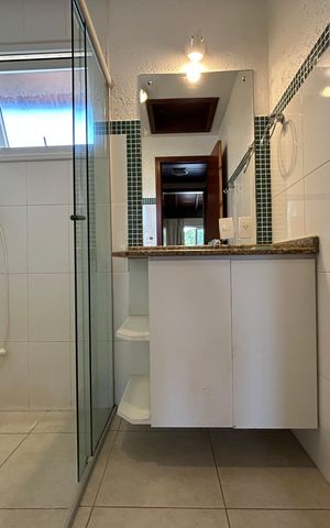 Casa de condomínio para alugar com 120m², 2 quartos e 2 vagas Casa de condomínio para alugar com 120m², 2 quartos e 2 vagasBanheiro 1