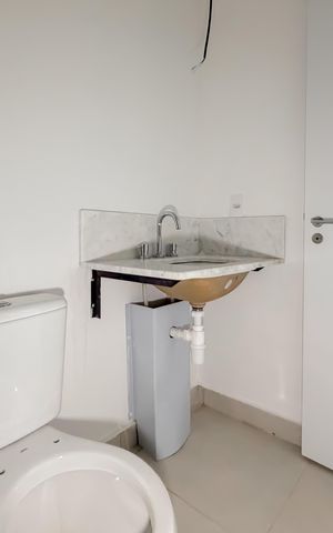 Studio à venda com 24m², 1 quarto e sem vaga Studio à venda com 24m², 1 quarto e sem vagaBanheiro