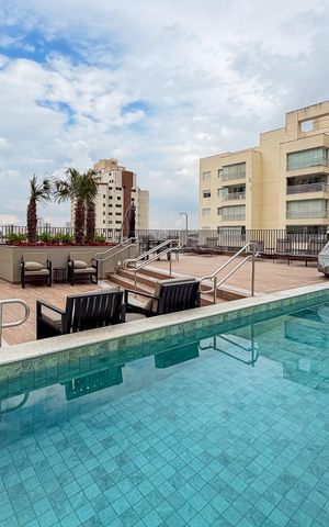 Studio à venda com 24m², 1 quarto e sem vaga Studio à venda com 24m², 1 quarto e sem vagaPiscina
