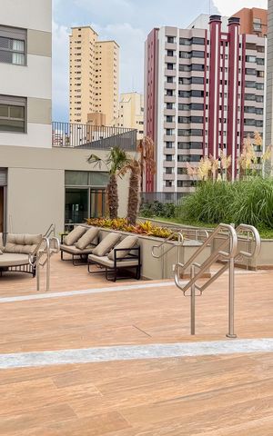 Studio à venda com 24m², 1 quarto e sem vaga Studio à venda com 24m², 1 quarto e sem vagaPiscina