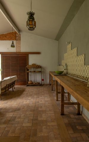 Casa de condomínio para alugar com 400m², 2 quartos e 4 vagas Casa de condomínio para alugar com 400m², 2 quartos e 4 vagasCozinha da edicula