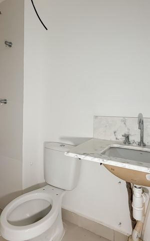 Studio à venda com 24m², 1 quarto e sem vaga Studio à venda com 24m², 1 quarto e sem vagaBanheiro