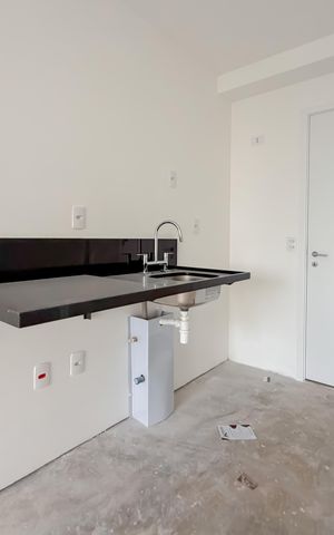Studio à venda com 24m², 1 quarto e sem vaga Studio à venda com 24m², 1 quarto e sem vagaCozinha
