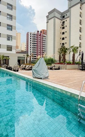 Studio à venda com 24m², 1 quarto e sem vaga Studio à venda com 24m², 1 quarto e sem vagaPiscina
