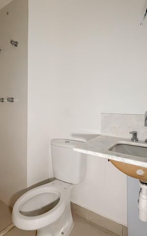 Studio à venda com 24m², 1 quarto e sem vaga Studio à venda com 24m², 1 quarto e sem vagaBanheiro
