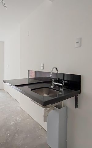 Studio à venda com 24m², 1 quarto e sem vaga Studio à venda com 24m², 1 quarto e sem vagaCozinha