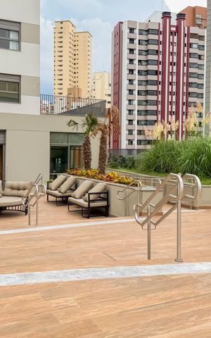 Studio à venda com 24m², 1 quarto e sem vaga Studio à venda com 24m², 1 quarto e sem vagaPiscina