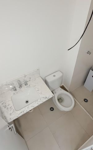 Studio à venda com 24m², 1 quarto e sem vaga Studio à venda com 24m², 1 quarto e sem vagaBanheiro
