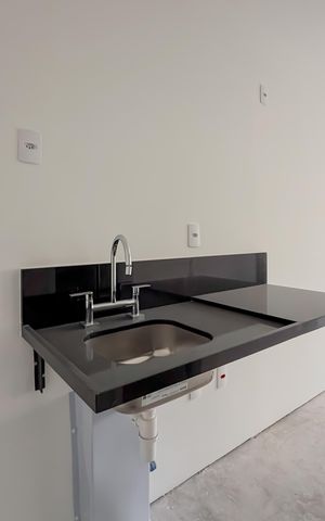 Studio à venda com 24m², 1 quarto e sem vaga Studio à venda com 24m², 1 quarto e sem vagaCozinha