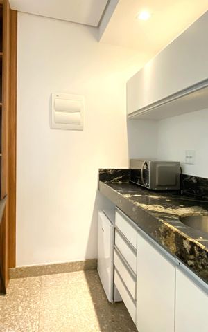 Studio à venda com 29m², 1 quarto e sem vaga Studio à venda com 29m², 1 quarto e sem vagaCozinha
