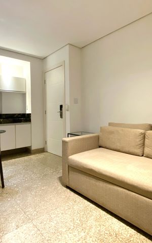 Studio à venda com 29m², 1 quarto e sem vaga Studio à venda com 29m², 1 quarto e sem vagaSala