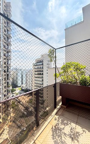 Apartamento para alugar com 161m², 3 quartos e 2 vagas Apartamento para alugar com 161m², 3 quartos e 2 vagasVaranda