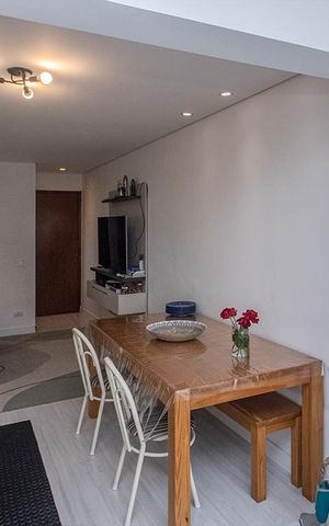 Apartamento à venda com 56m², 2 quartos e 1 vaga Apartamento à venda com 56m², 2 quartos e 1 vagasacada extendida_2