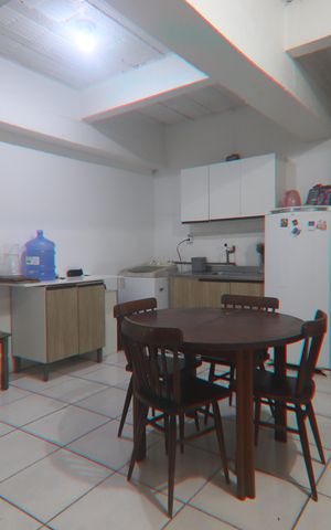 Casa para alugar com 70m², 1 quarto e 1 vagaCozinha