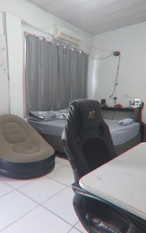 Casa para alugar com 70m², 1 quarto e 1 vagaSala/Quarto