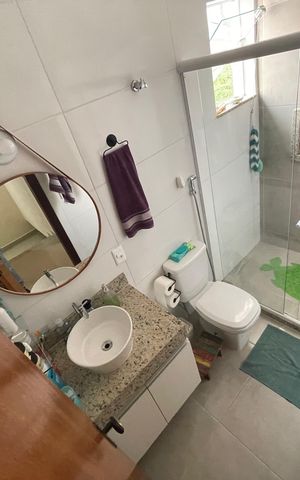 Casa para alugar com 120m², 2 quartos e 1 vaga Casa para alugar com 120m², 2 quartos e 1 vagaBanheiro