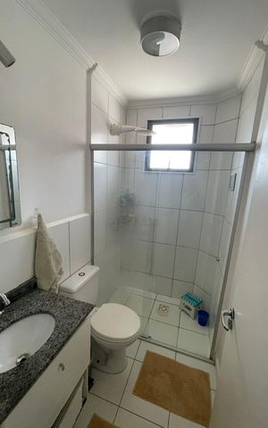 Casa de condomínio à venda com 80m², 3 quartos e 2 vagas Casa de condomínio à venda com 80m², 3 quartos e 2 vagasBanheiro