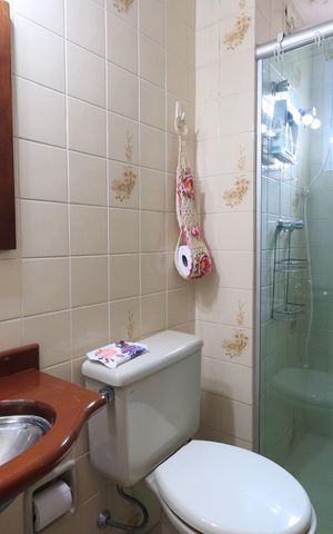 Apartamento à venda com 88m², 3 quartos e 1 vagaBanheiro Social