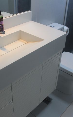 Apartamento à venda com 94m², 3 quartos e 2 vagasBanheiro da Suíte