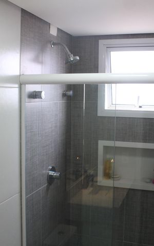Apartamento à venda com 94m², 3 quartos e 2 vagasBanheiro da Suíte