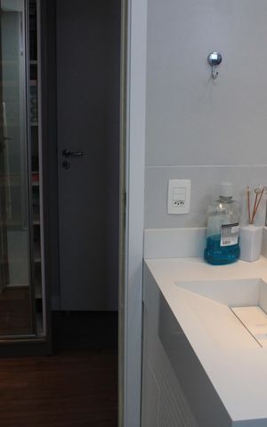 Apartamento à venda com 94m², 3 quartos e 2 vagasBanheiro da Suíte