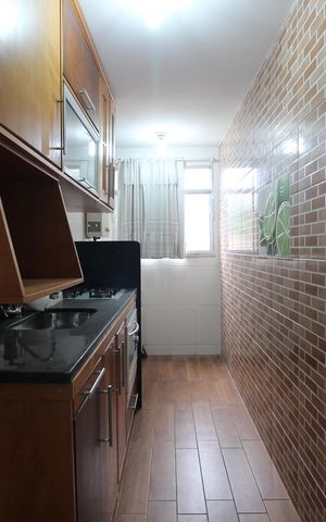 Apartamento à venda com 60m², 2 quartos e 1 vagaCozinha