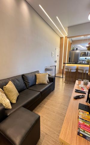 Apartamento à venda com 59m², 2 quartos e 1 vagaSala