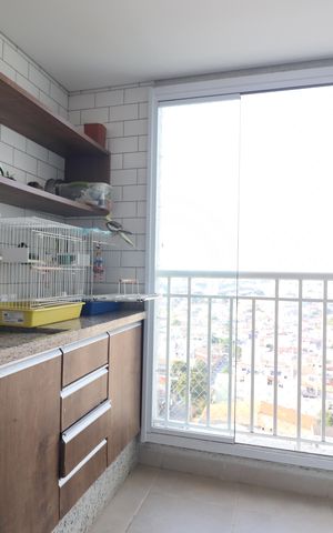 Apartamento à venda com 75m², 3 quartos e 2 vagasVaranda da Sala