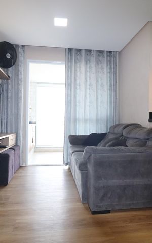 Apartamento à venda com 75m², 3 quartos e 2 vagasSala