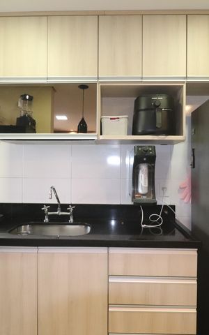Apartamento à venda com 75m², 3 quartos e 2 vagasCozinha