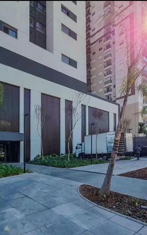Apartamento para alugar com 46m², 1 quarto e 1 vaga Apartamento para alugar com 46m², 1 quarto e 1 vagaFachada e portaria