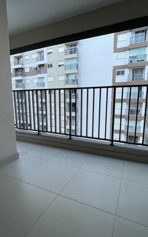 Apartamento para alugar com 46m², 1 quarto e 1 vaga Apartamento para alugar com 46m², 1 quarto e 1 vagaVaranda