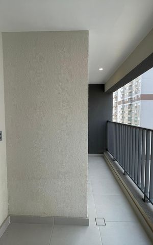 Apartamento para alugar com 46m², 1 quarto e 1 vaga Apartamento para alugar com 46m², 1 quarto e 1 vagaVaranda