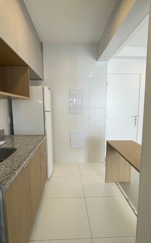Apartamento para alugar com 46m², 1 quarto e 1 vaga Apartamento para alugar com 46m², 1 quarto e 1 vagaCozinha e Área de Serviço