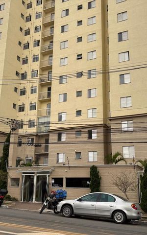 Apartamento à venda com 60m², 3 quartos e 1 vagaFachada e portaria 