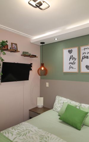 Apartamento à venda com 53m², 2 quartos e 1 vagaQuarto 2