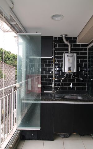 Apartamento à venda com 53m², 2 quartos e 1 vagaSala - Varanda