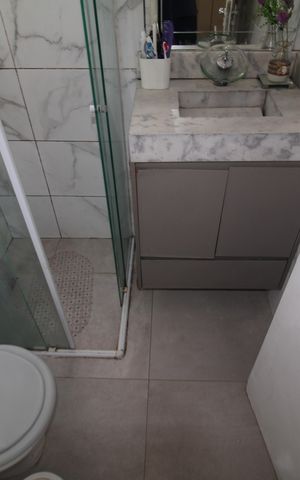 Apartamento à venda com 53m², 2 quartos e 1 vagaBanheiro