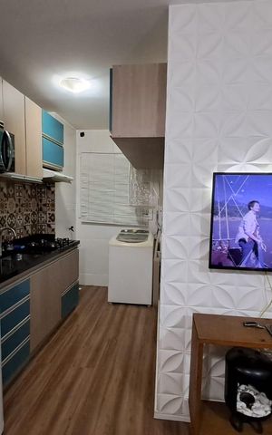Apartamento à venda com 42m², 2 quartos e 1 vaga Apartamento à venda com 42m², 2 quartos e 1 vagaSala/cozinha