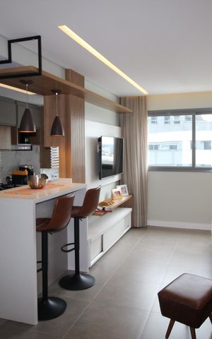 Apartamento à venda com 48m², 1 quarto e 1 vagaSala