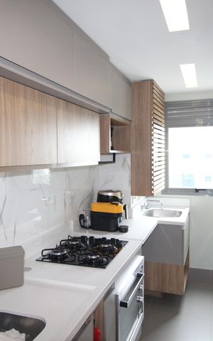 Apartamento à venda com 48m², 1 quarto e 1 vagaCozinha