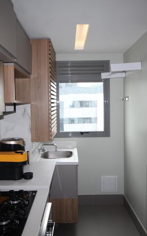 Apartamento à venda com 48m², 1 quarto e 1 vagaCozinha