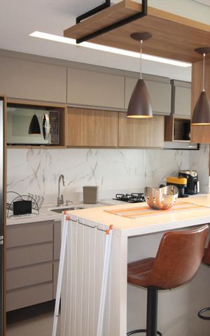 Apartamento à venda com 48m², 1 quarto e 1 vagaCozinha