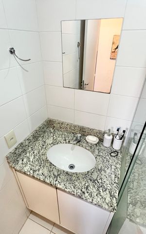 Apartamento à venda com 96m², 3 quartos e 2 vagas Apartamento à venda com 96m², 3 quartos e 2 vagasBanheiro