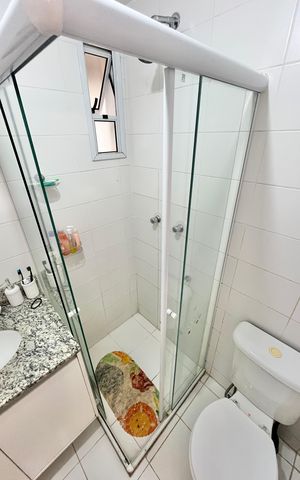 Apartamento à venda com 96m², 3 quartos e 2 vagas Apartamento à venda com 96m², 3 quartos e 2 vagasBanheiro