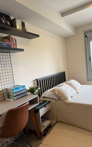 Apartamento à venda com 49m², 1 quarto e 1 vaga Apartamento à venda com 49m², 1 quarto e 1 vagaQuarto
