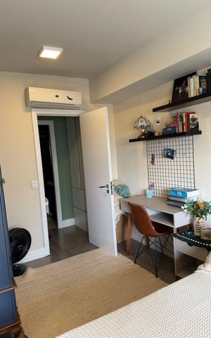 Apartamento à venda com 49m², 1 quarto e 1 vaga Apartamento à venda com 49m², 1 quarto e 1 vagaQuarto