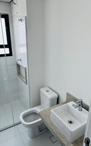 Apartamento para alugar com 42m², 1 quarto e 1 vaga Apartamento para alugar com 42m², 1 quarto e 1 vagaBanheiro