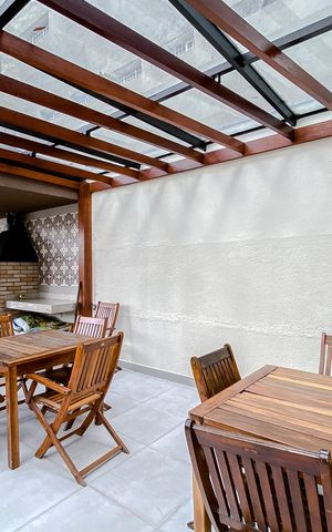 Apartamento à venda com 91m², 2 quartos e 2 vagasChurrasqueira