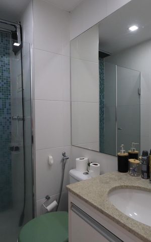 Apartamento à venda com 35m², 1 quarto e 1 vagaBanheiro